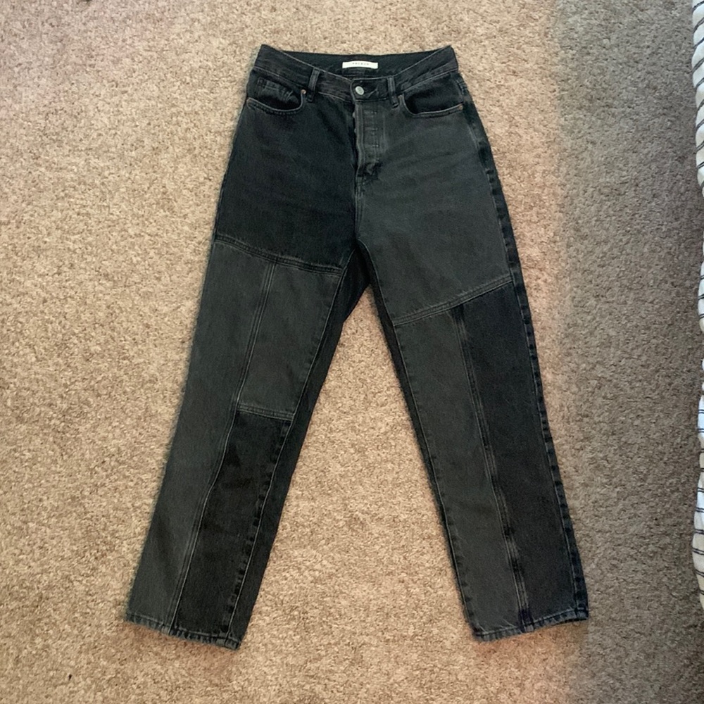 Patched pacsun black jeans